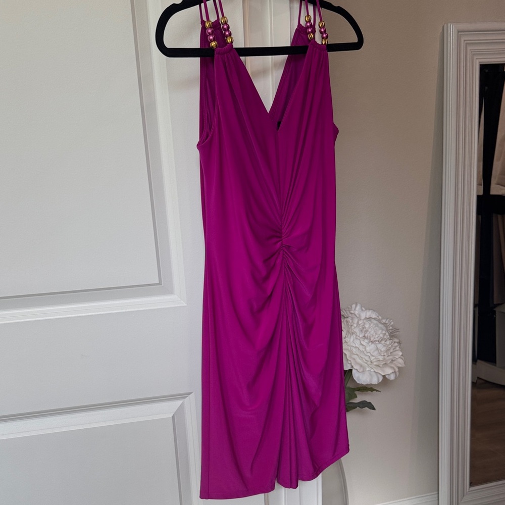 Adrianna Papell Magenta Dress Size 6